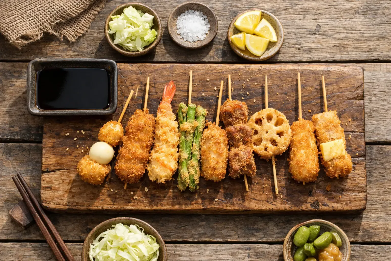 Osaka Kushikatsu Restaurants You Can Only Book by Phone